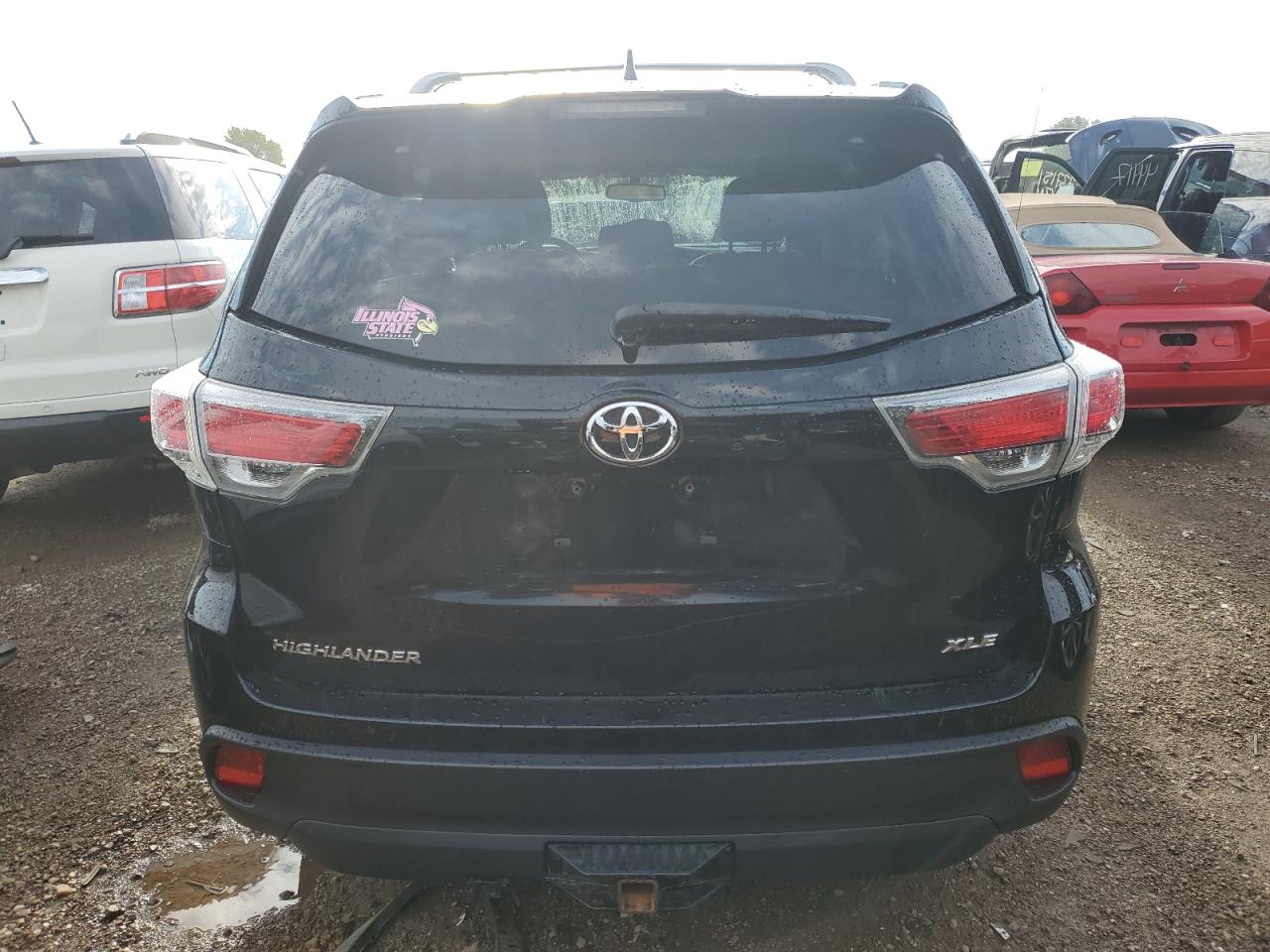 2014 Toyota Highlander Xle VIN: 5TDKKRFH9ES011457 Lot: 69108394