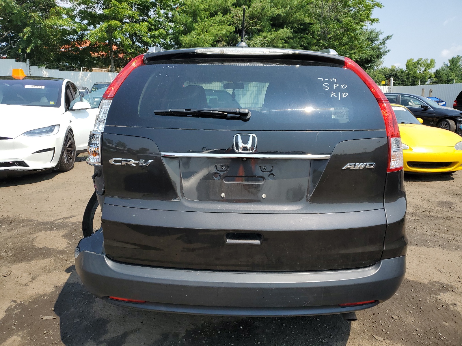 5J6RM4H77EL105316 2014 Honda Cr-V Exl