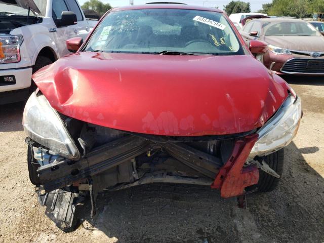  NISSAN SENTRA 2014 Red