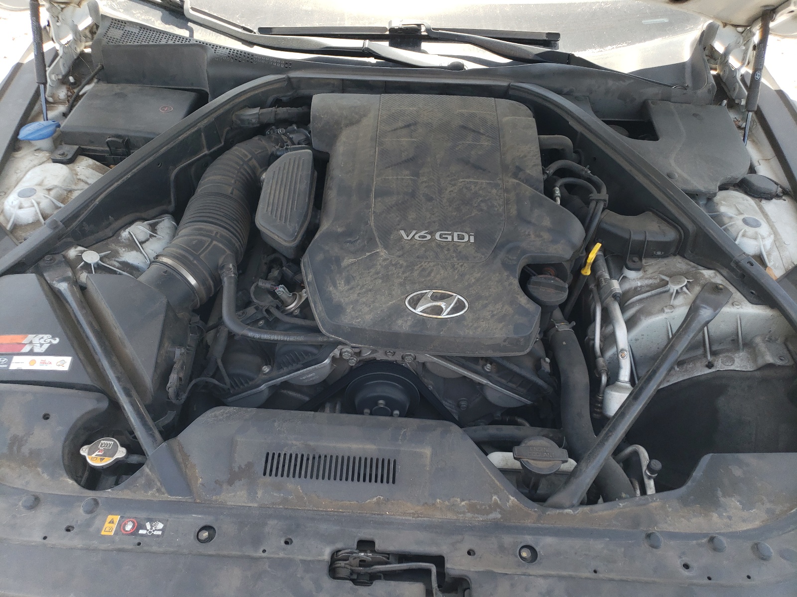 KMHGN4JE7FU091153 2015 Hyundai Genesis 3.8L