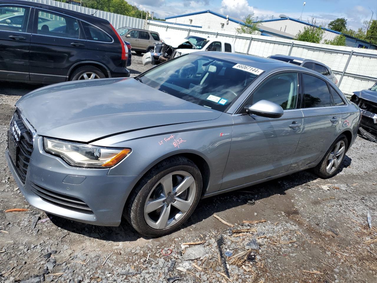 2012 Audi A6 Premium Plus VIN: WAUGGAFC1CN058642 Lot: 66067144