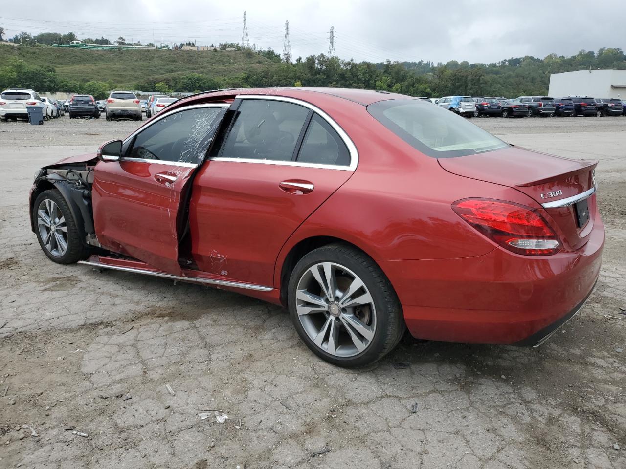 VIN 55SWF4KB5GU115377 2016 MERCEDES-BENZ C-CLASS no.2