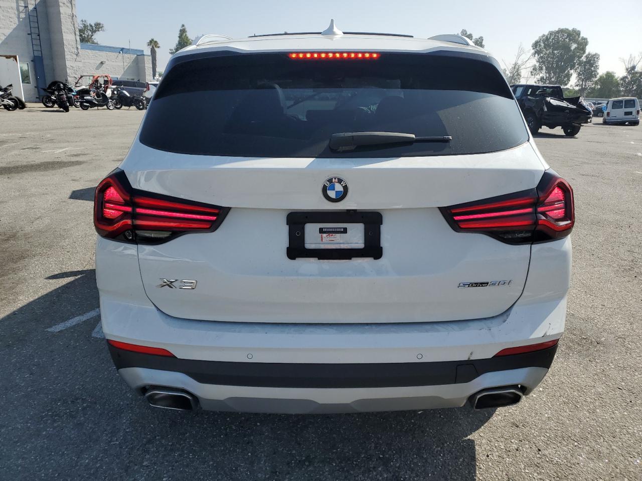 2022 BMW X3 Sdrive30I VIN: 5UX43DP09N9J34545 Lot: 69542814