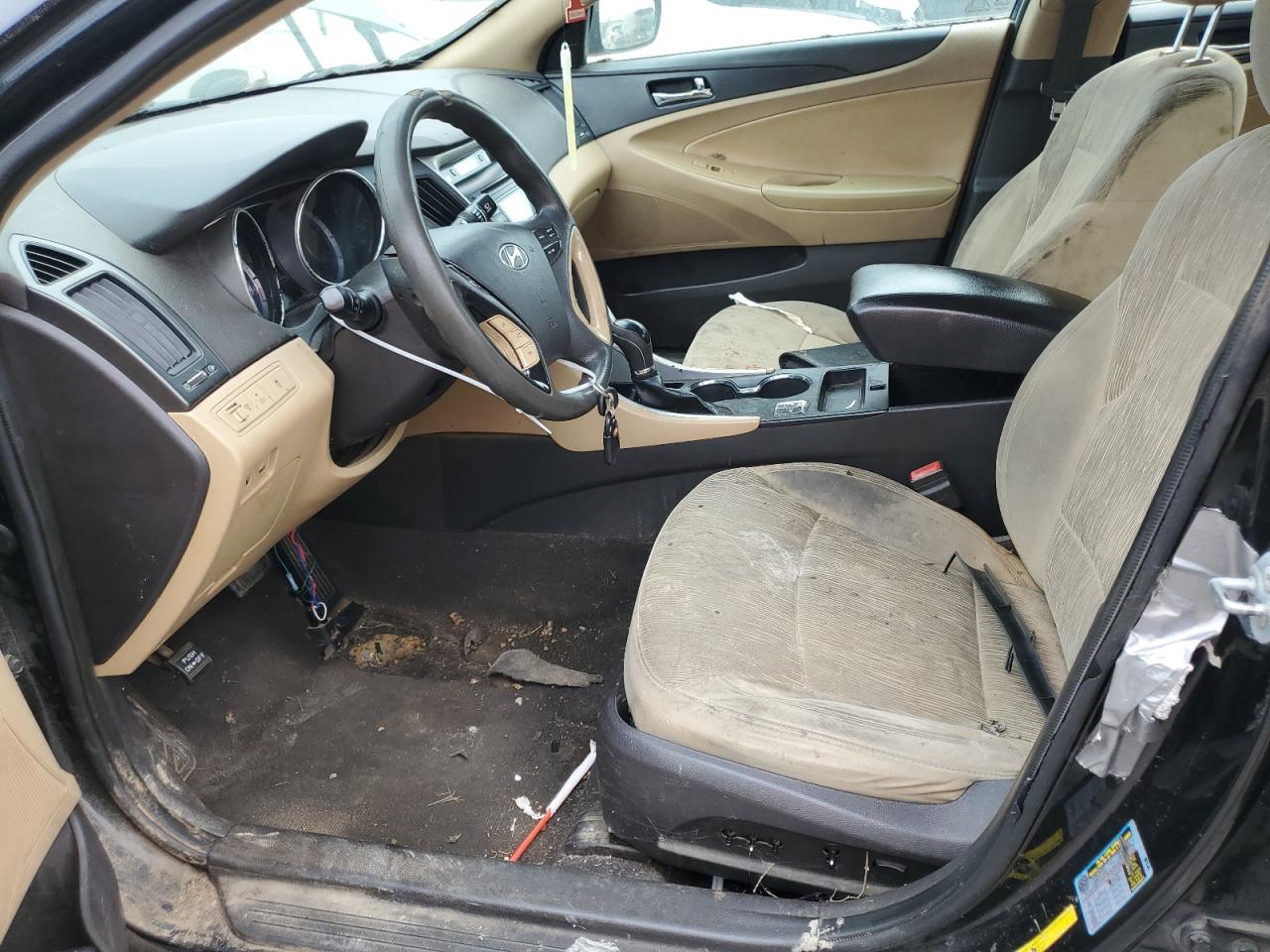 2013 Hyundai Sonata Gls VIN: 5NPEB4AC1DH735241 Lot: 57731374