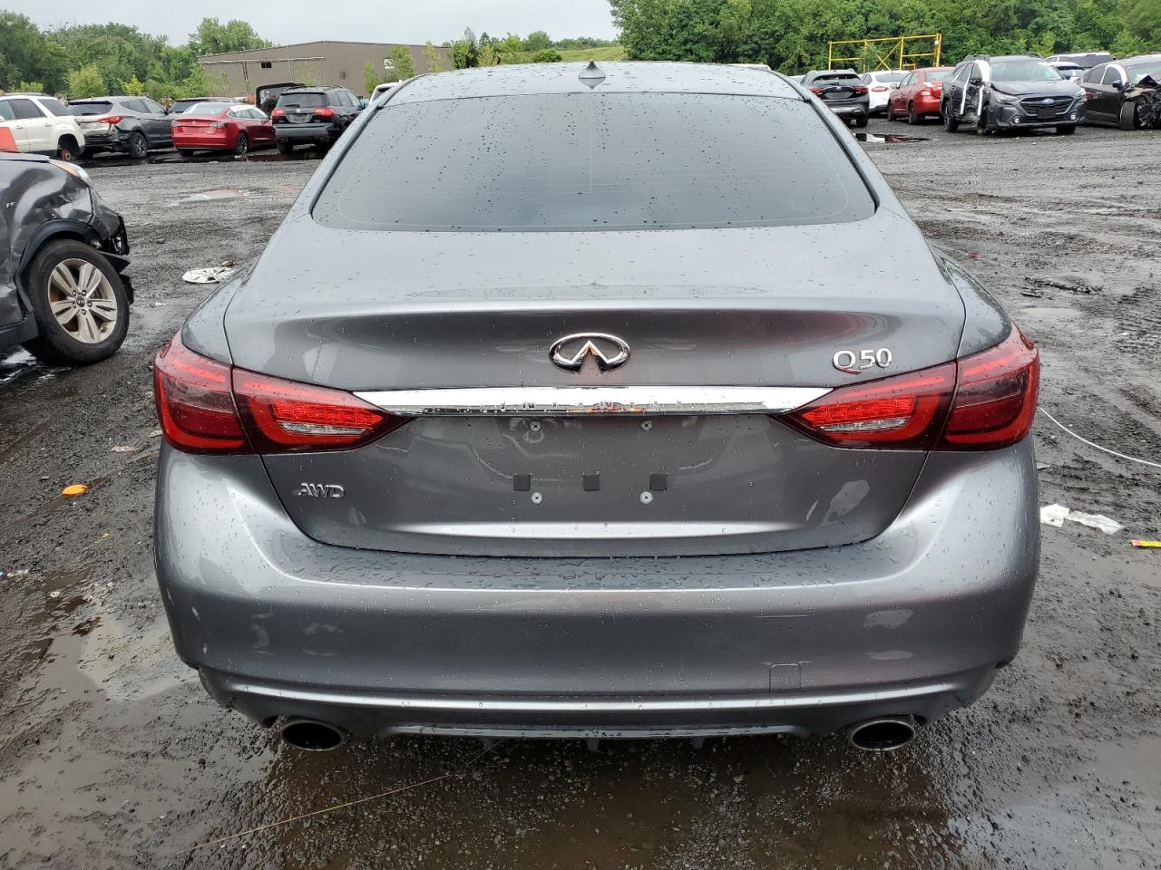 2018 Infiniti Q50 Luxe VIN: JN1EV7AR9JM435772 Lot: 66703224