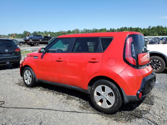  KIA SOUL 2016 Czerwony