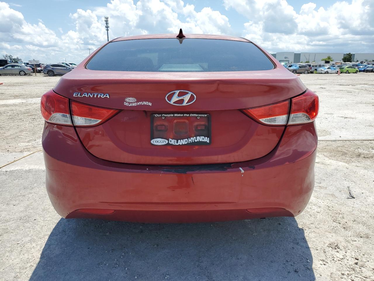 KMHDH4AE6CU388968 2012 Hyundai Elantra Gls