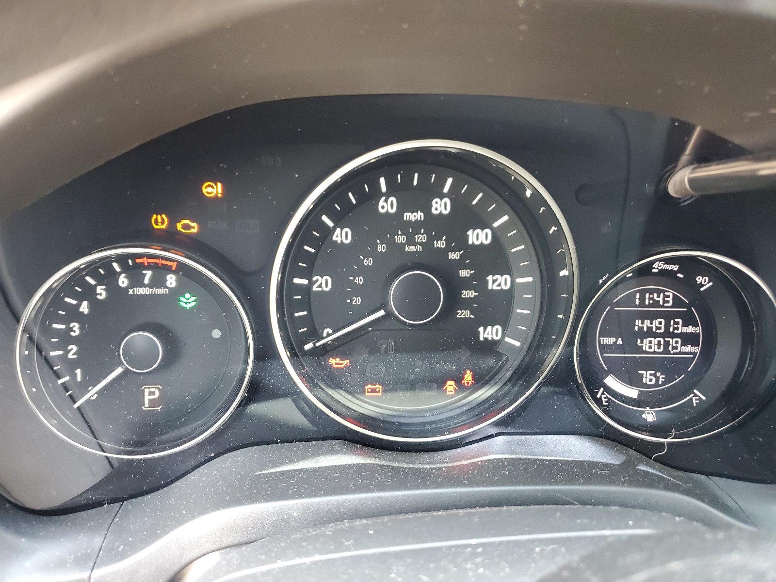 3CZRU6H38GM730589 2016 Honda Hr-V Lx