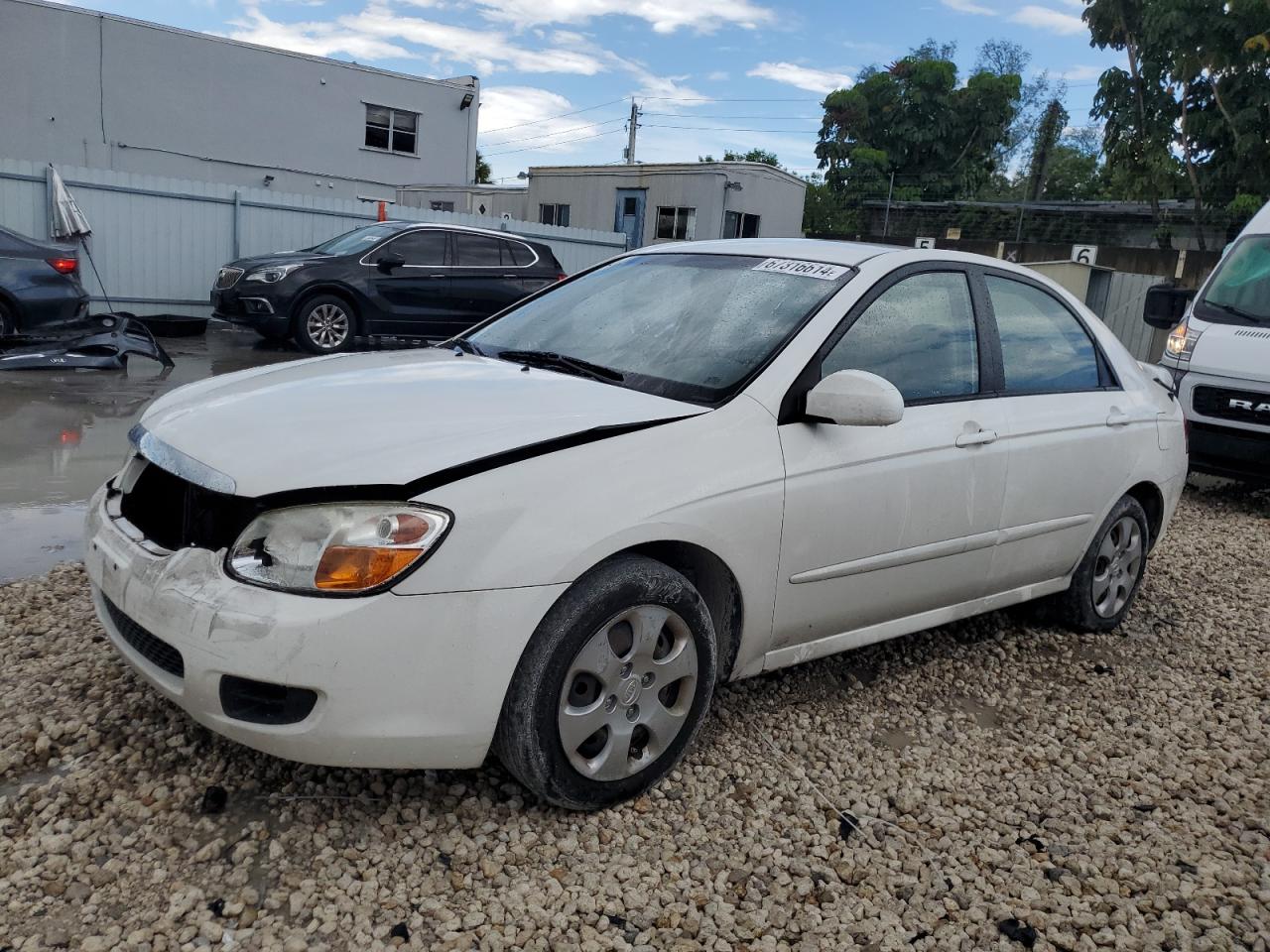 2008 Kia Spectra Ex VIN: KNAFE121185570012 Lot: 67316614