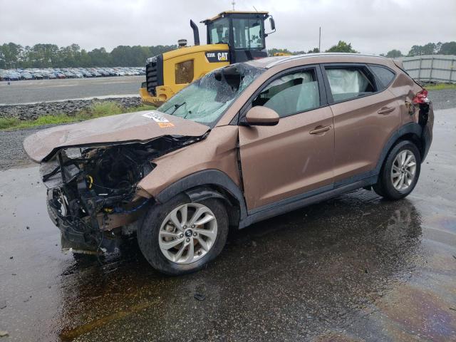 2016 Hyundai Tucson Limited за продажба в Dunn, NC - Rollover