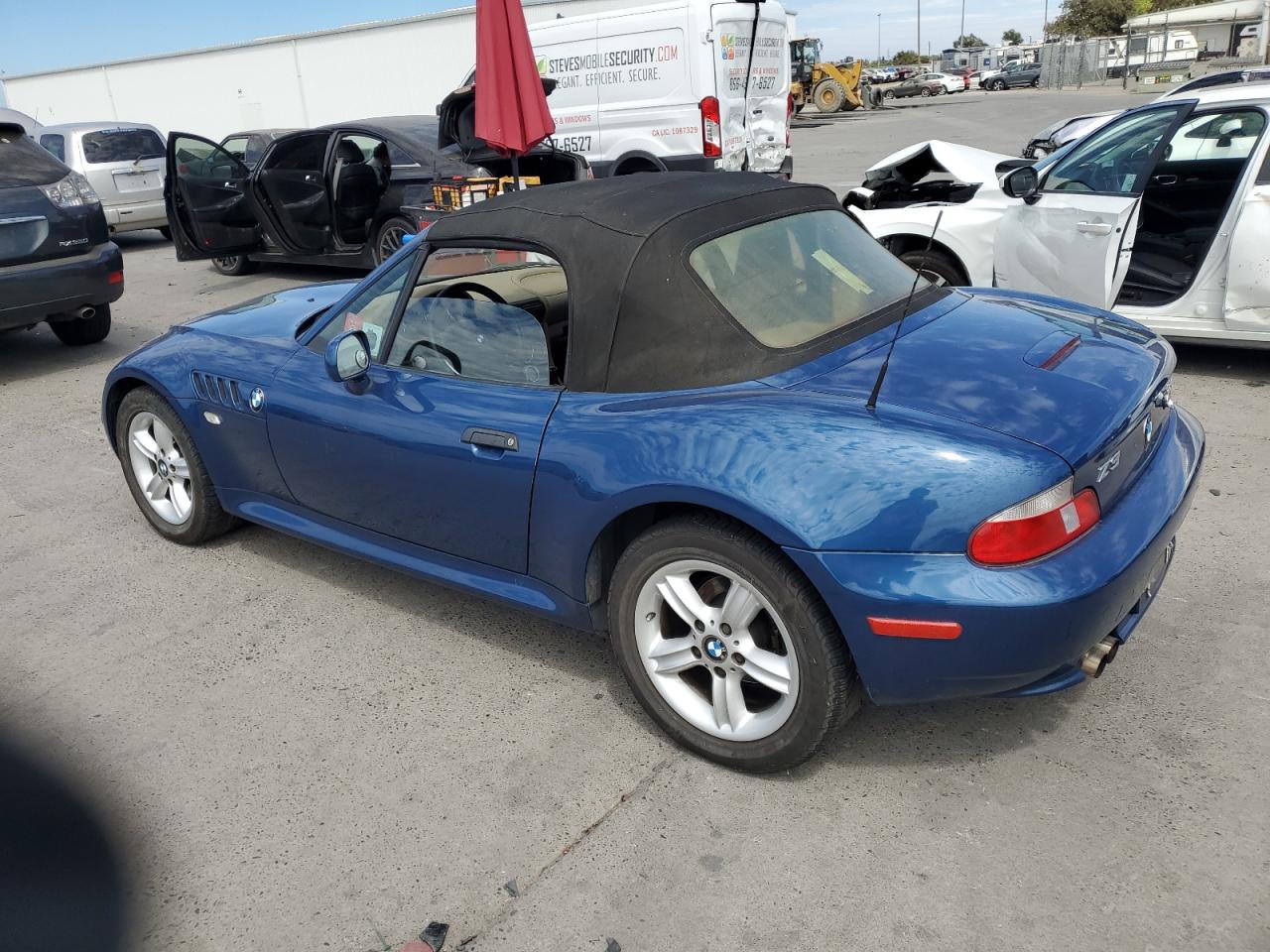 2002 BMW Z3 2.5 VIN: 4USCN33462LK51034 Lot: 66927744