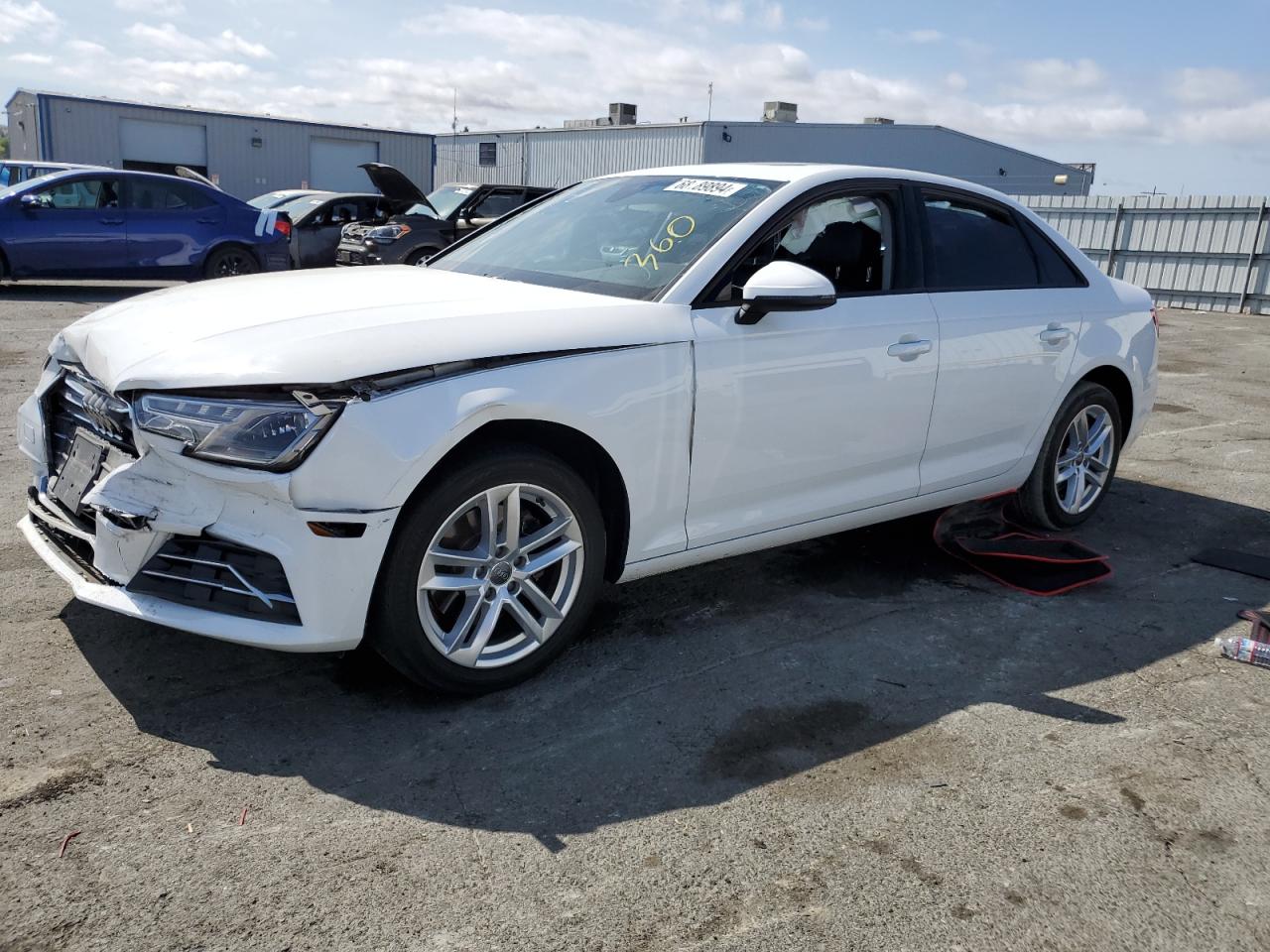 2017 Audi A4 Ultra Premium VIN: WAUGMAF44HN069725 Lot: 68189894