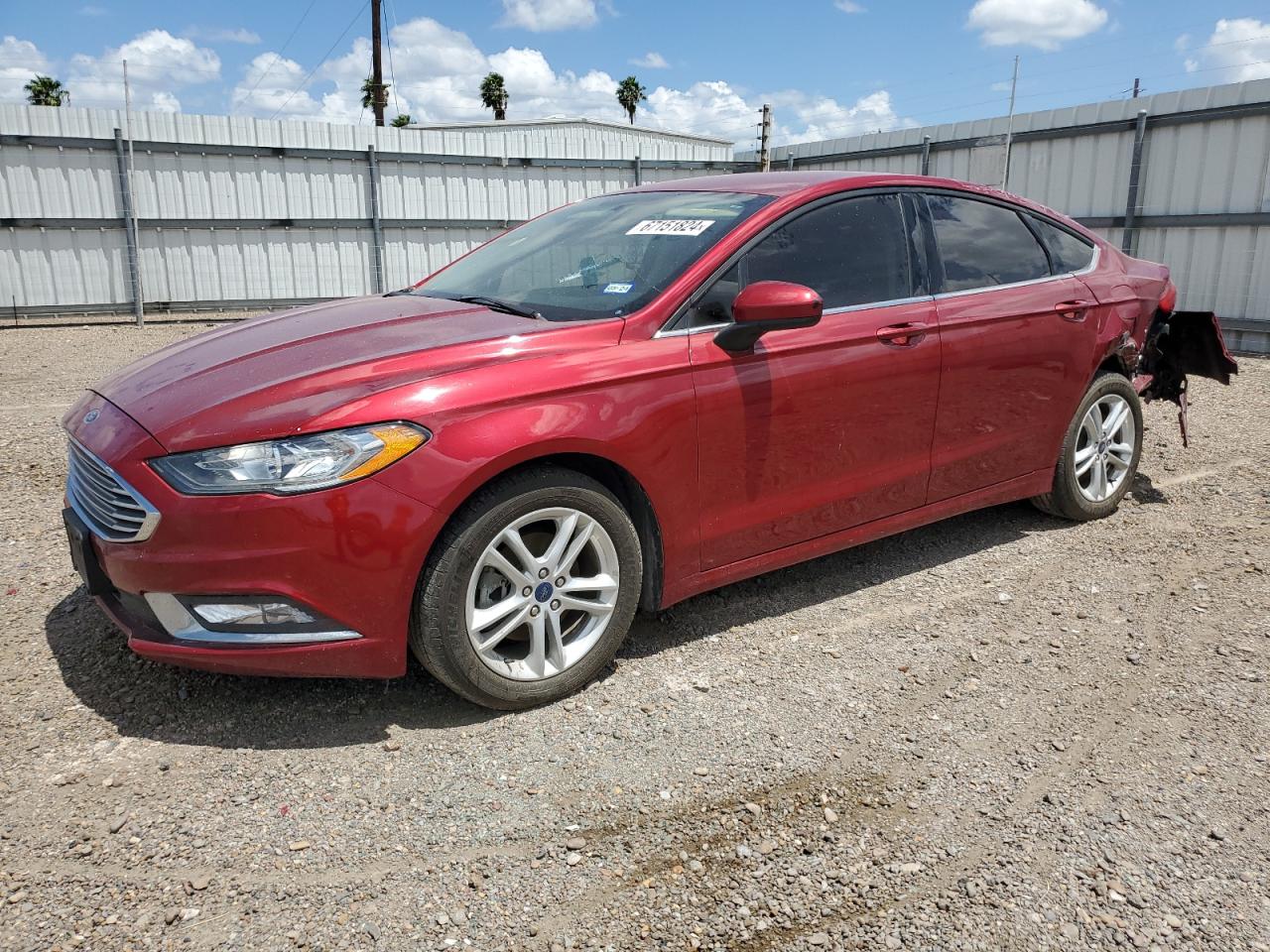 3FA6P0HD6JR231635 2018 FORD FUSION - Image 1