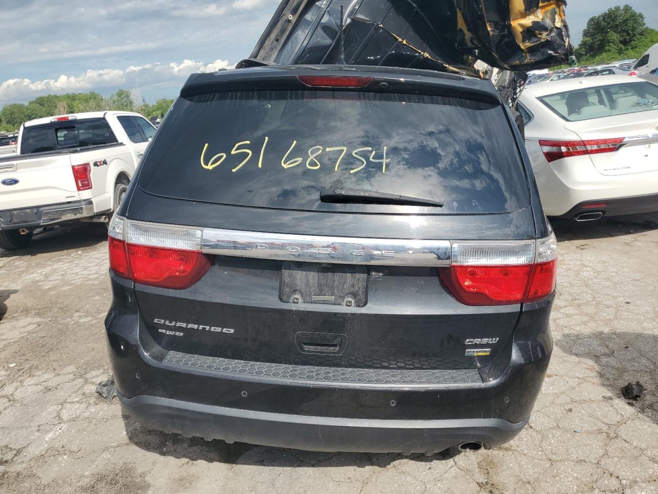 2013 Dodge Durango Crew VIN: 1C4RDJDGXDC690546 Lot: 65168754