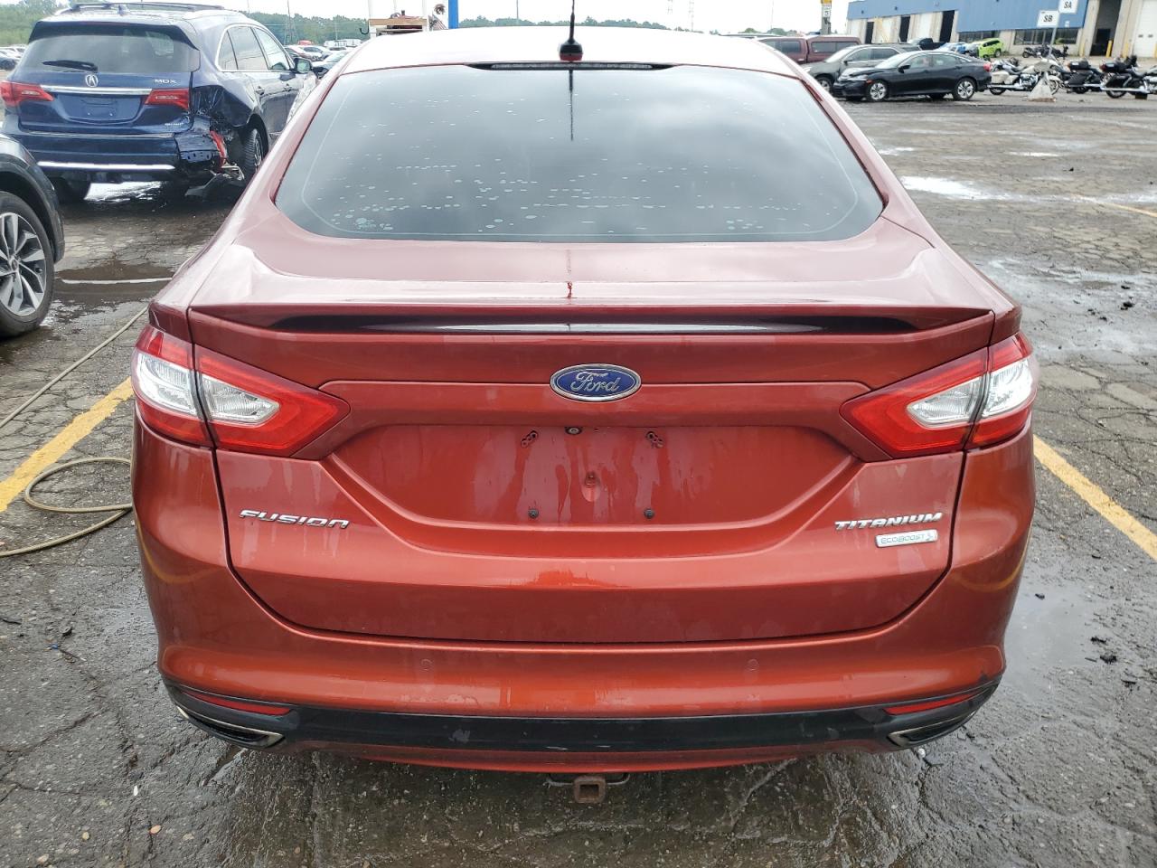 2014 Ford Fusion Titanium VIN: 3FA6P0K99ER361242 Lot: 67513154