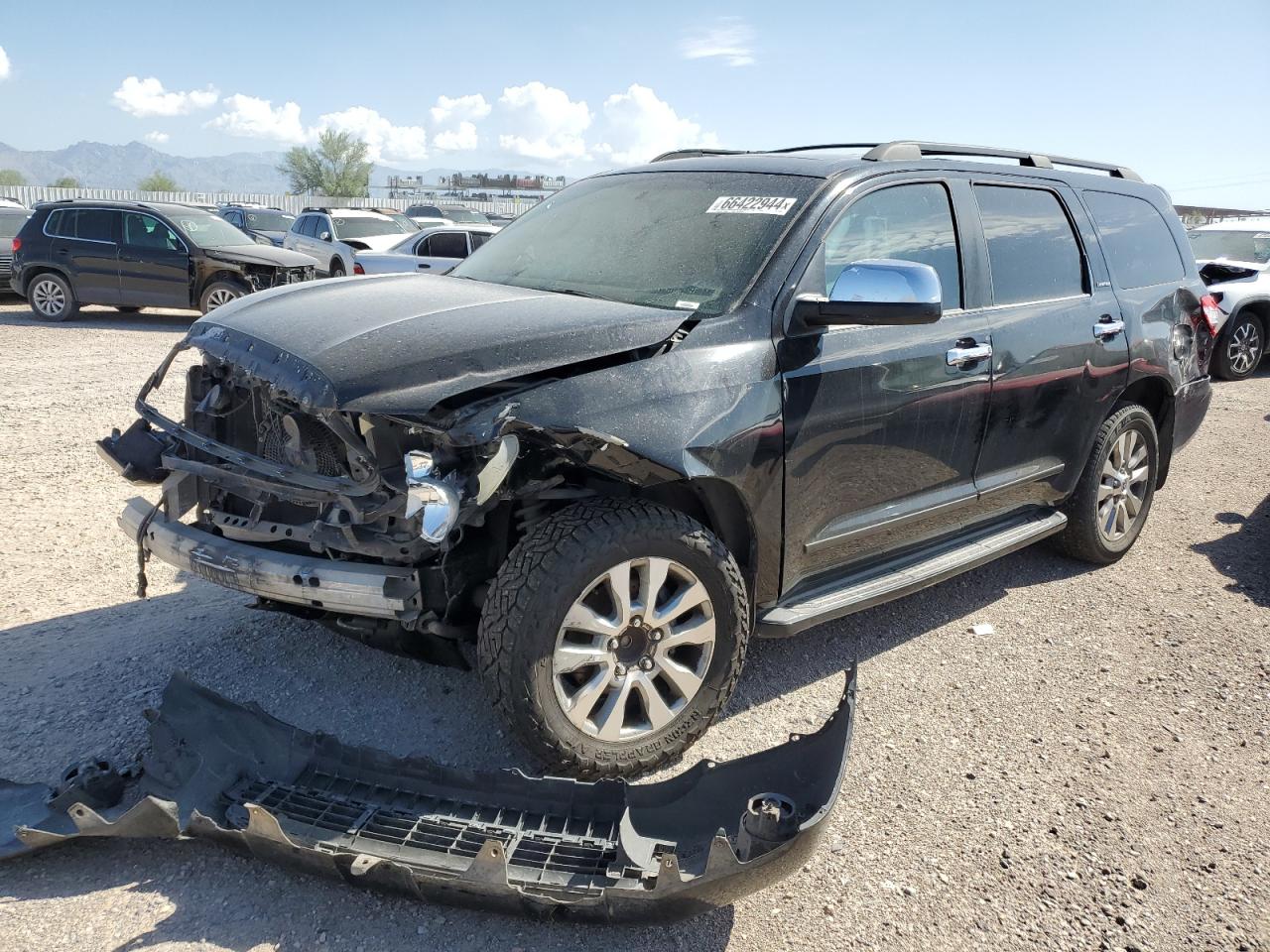 2008 Toyota Sequoia Limited VIN: 5TDZY68A68S006183 Lot: 66422944