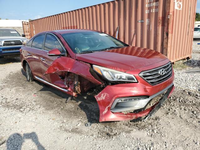  HYUNDAI SONATA 2016 Red