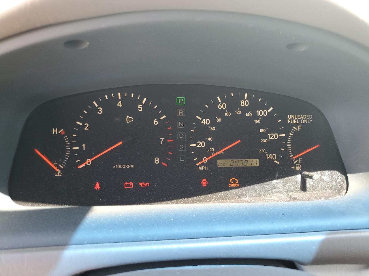 2000 Lexus Es 300 VIN: JT8BF28G9Y0262873 Lot: 66517964