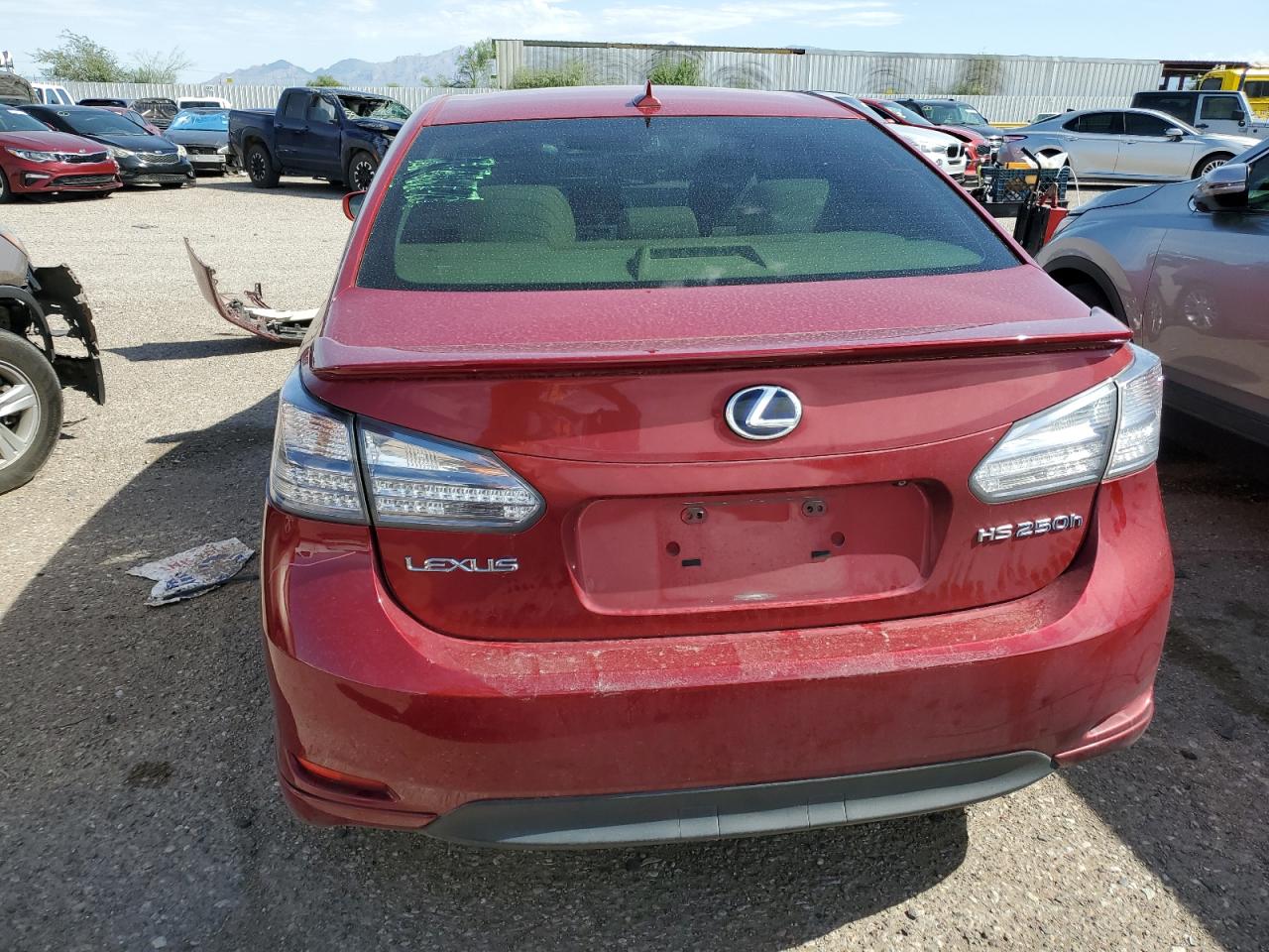 2010 Lexus Hs 250H VIN: JTHBB1BA7A2010902 Lot: 65021294