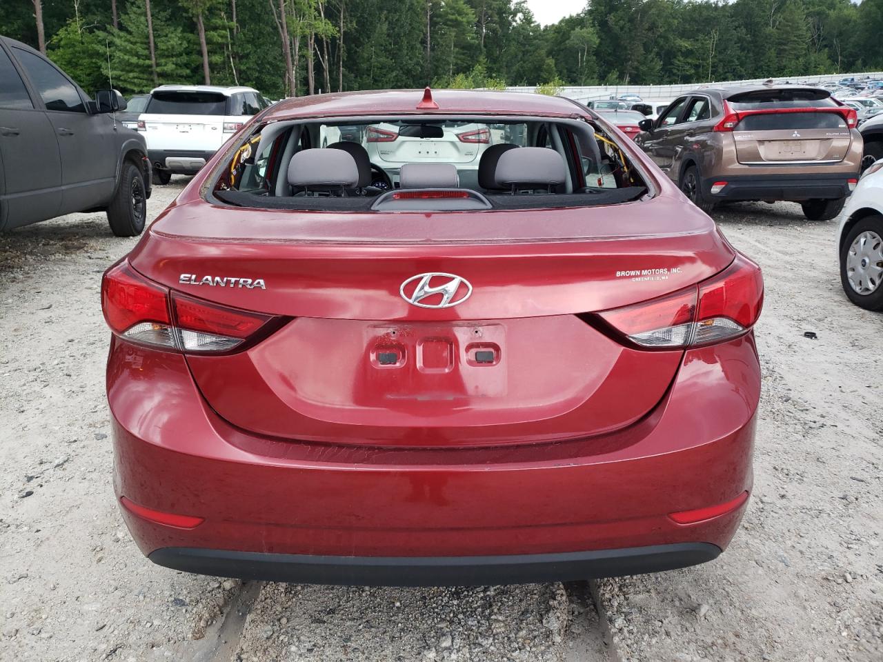 2015 Hyundai Elantra Se VIN: 5NPDH4AE4FH580344 Lot: 65510614
