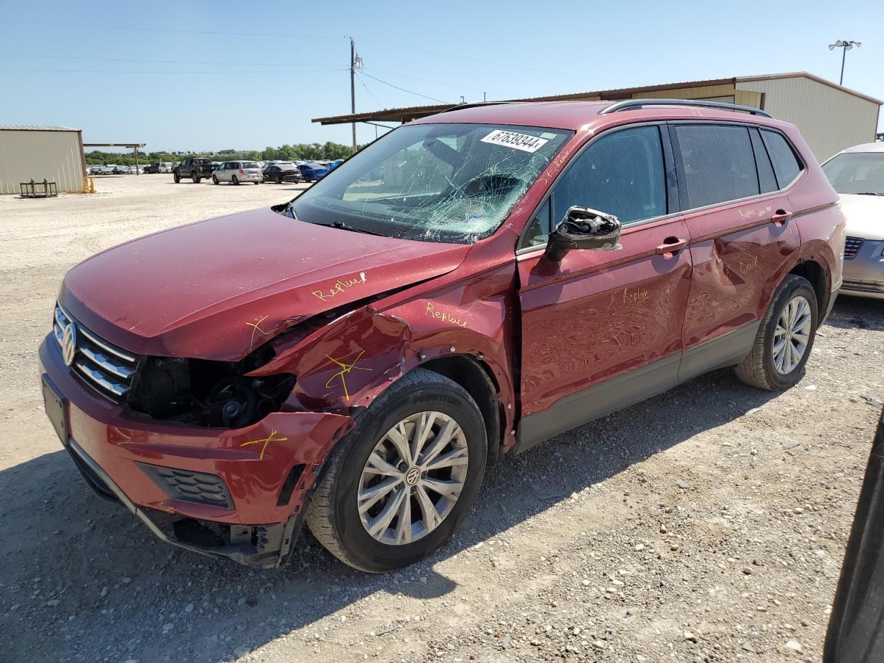 3VV1B7AX7KM197639 2019 VOLKSWAGEN TIGUAN - Image 1