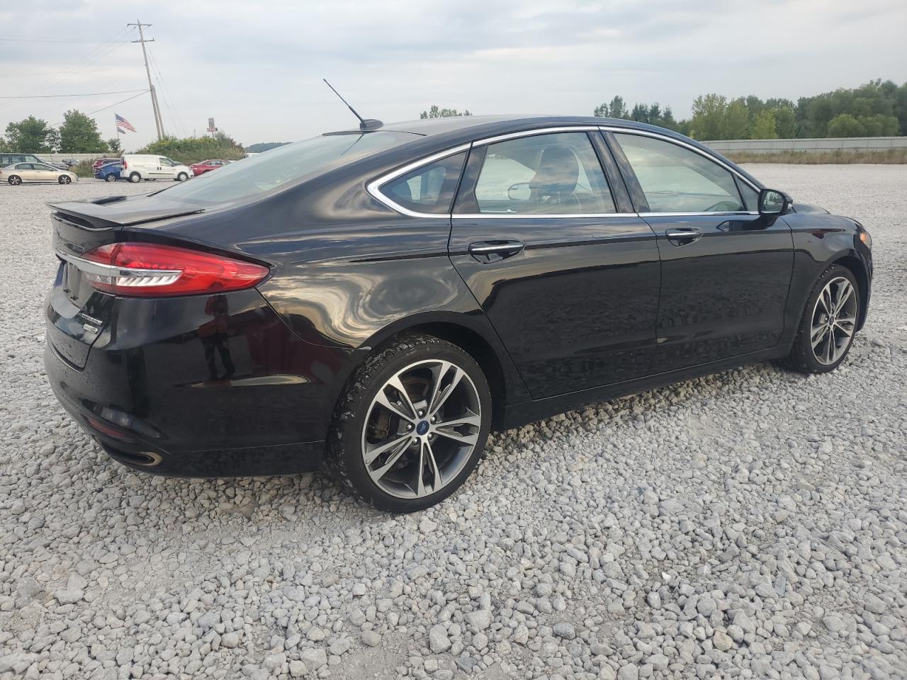 2017 Ford Fusion Titanium VIN: 3FA6P0D93HR375915 Lot: 68794974