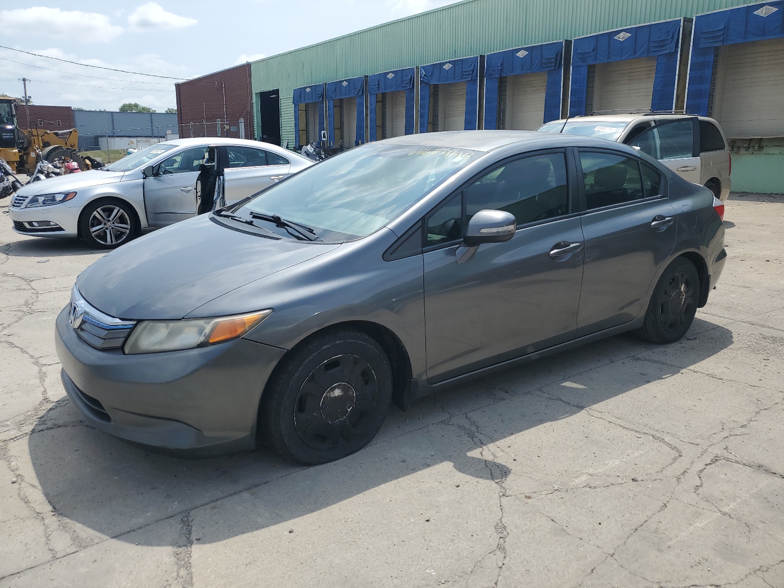 2012 Honda Civic Hybrid L vin: JHMFB4F30CS001878