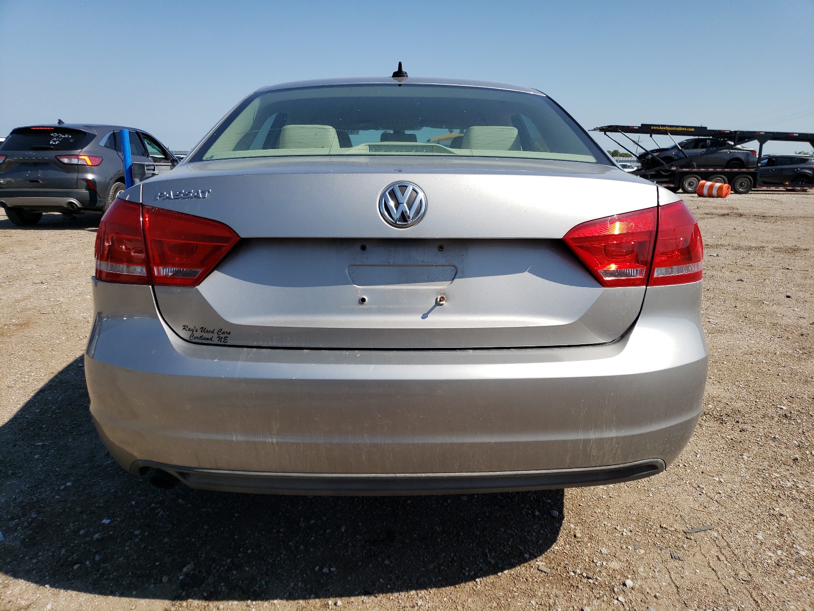 1VWAH7A31DC145323 2013 Volkswagen Passat S