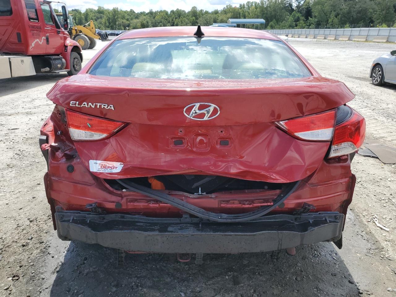 2011 Hyundai Elantra Gls VIN: KMHDH4AEXBU116096 Lot: 67126964