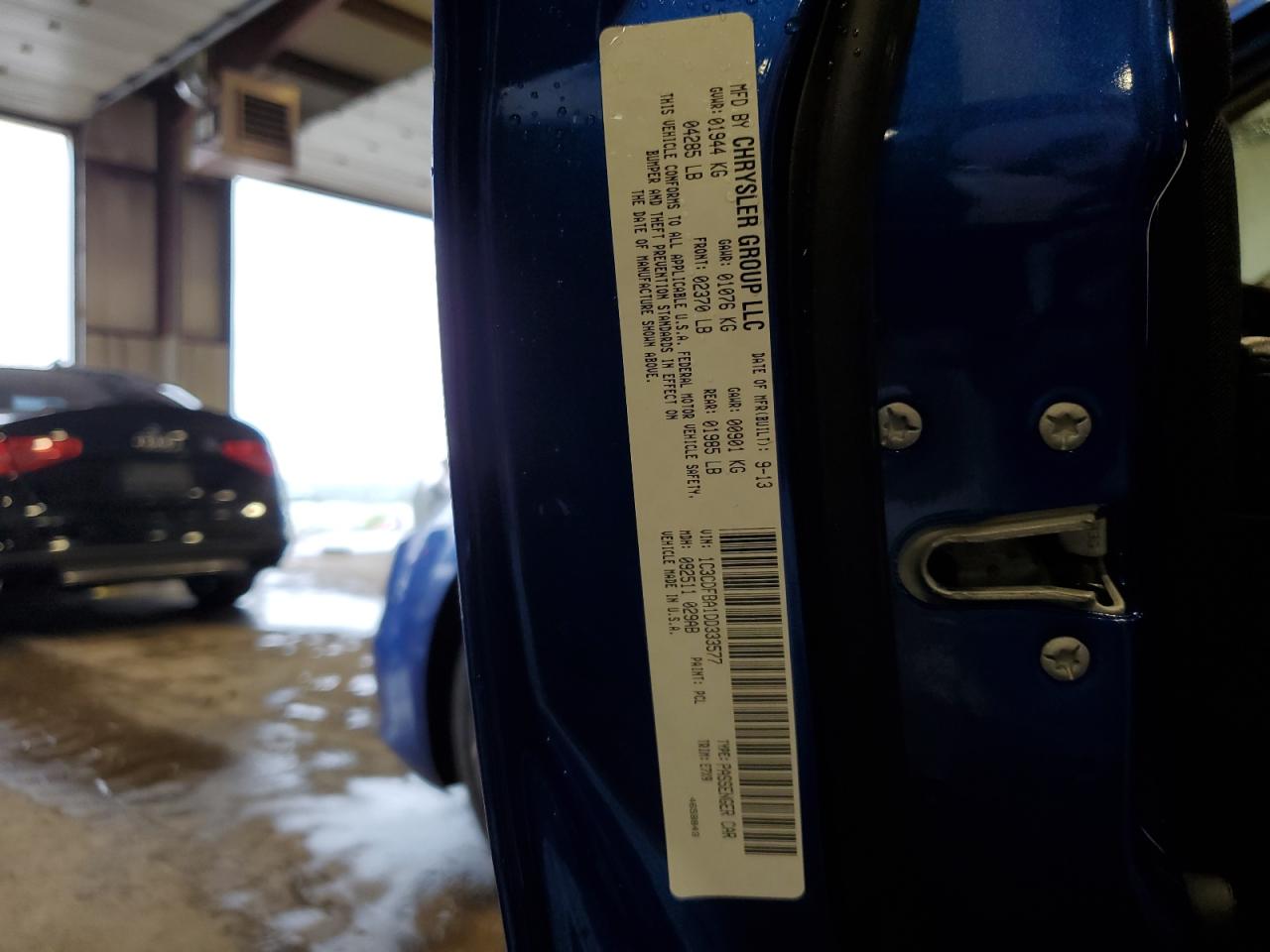 2013 Dodge Dart Sxt VIN: 1C3CDFBA1DD333577 Lot: 66769494