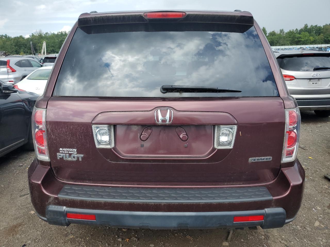 2007 Honda Pilot Exl VIN: 5FNYF18637B013126 Lot: 65163704