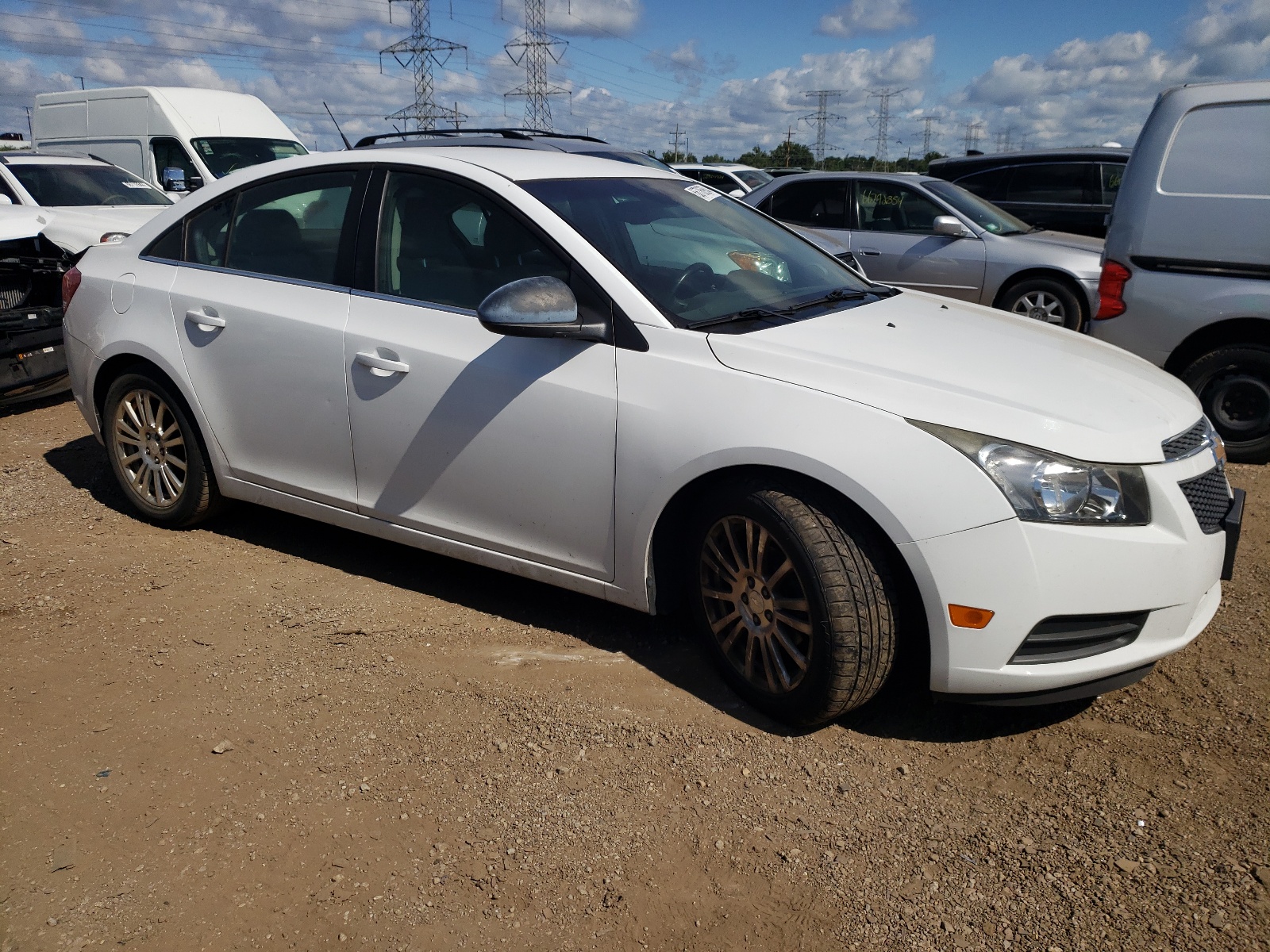 2014 Chevrolet Cruze Eco vin: 1G1PH5SB7E7138287