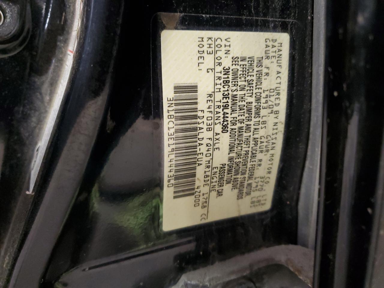 2009 Nissan Versa S VIN: 3N1BC13E19L444360 Lot: 68672724