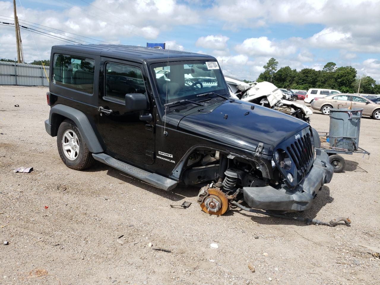 2015 Jeep Wrangler Sport VIN: 1C4AJWAG9FL721750 Lot: 65377004