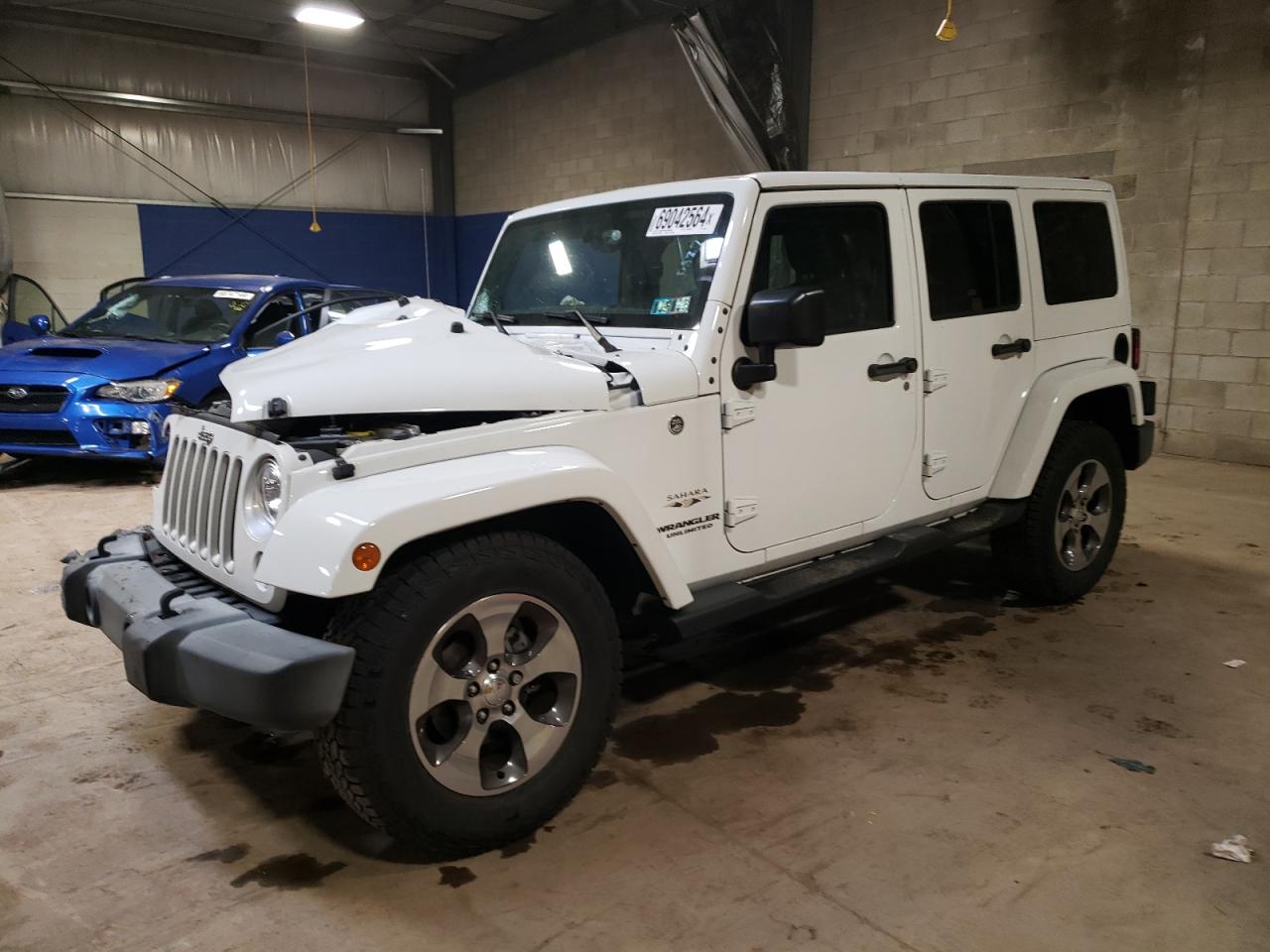 2017 Jeep Wrangler Unlimited Sahara VIN: 1C4HJWEG9HL531877 Lot: 69042564