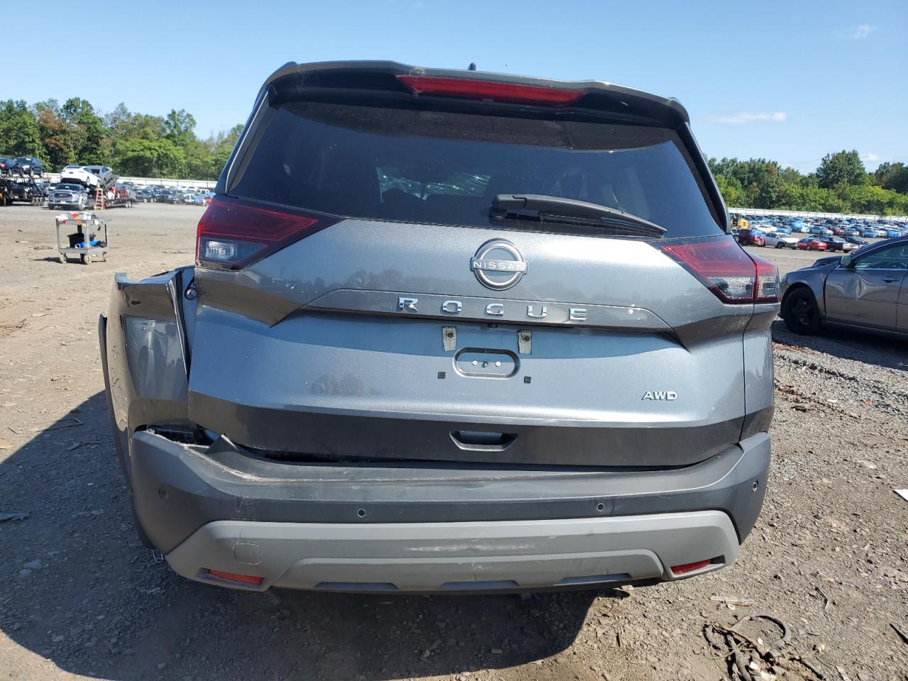 2022 Nissan Rogue S VIN: 5N1BT3AB8NC703123 Lot: 65751784