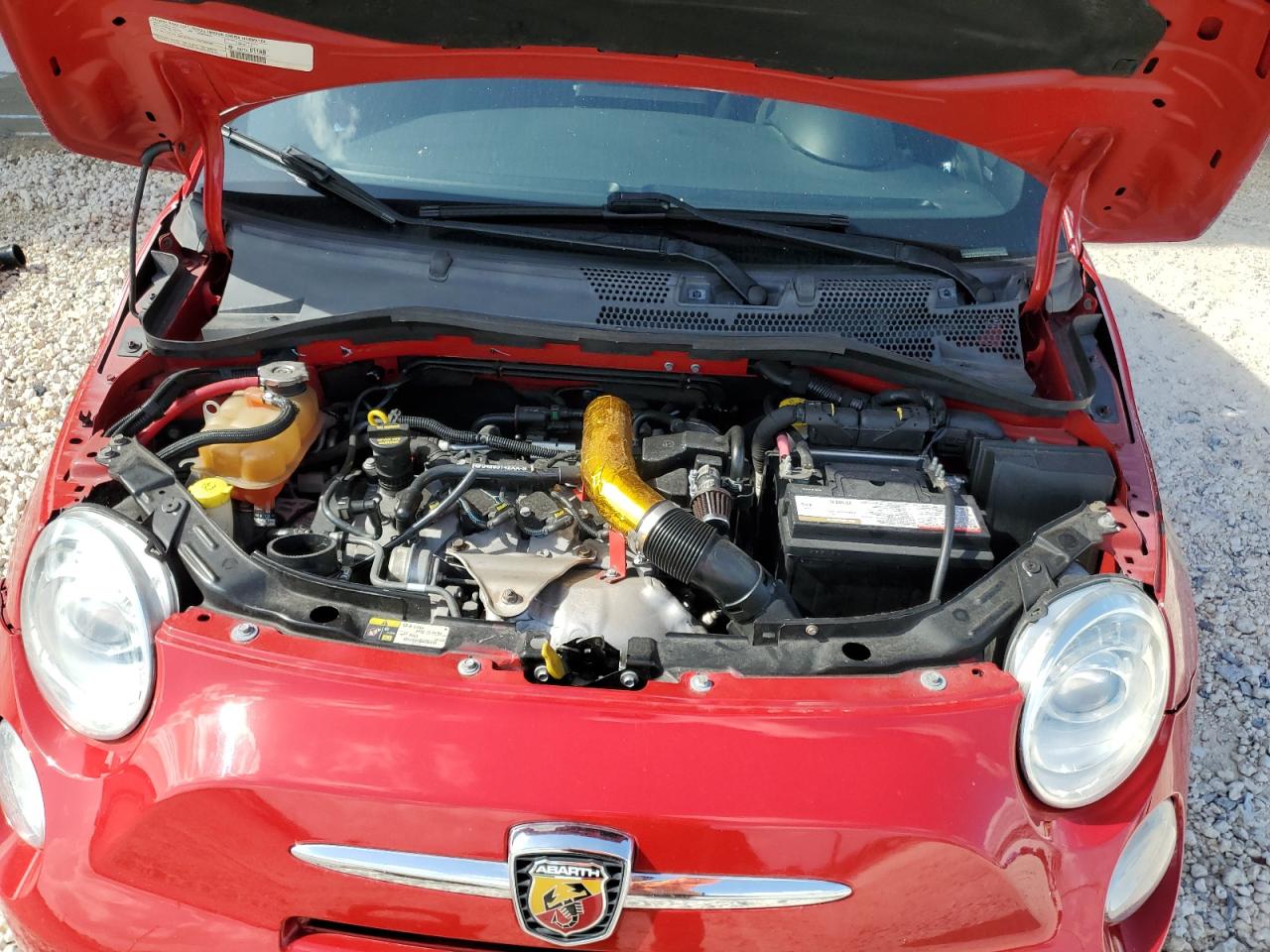 2012 Fiat 500 Abarth VIN: 3C3CFFFHXCT380780 Lot: 66906924