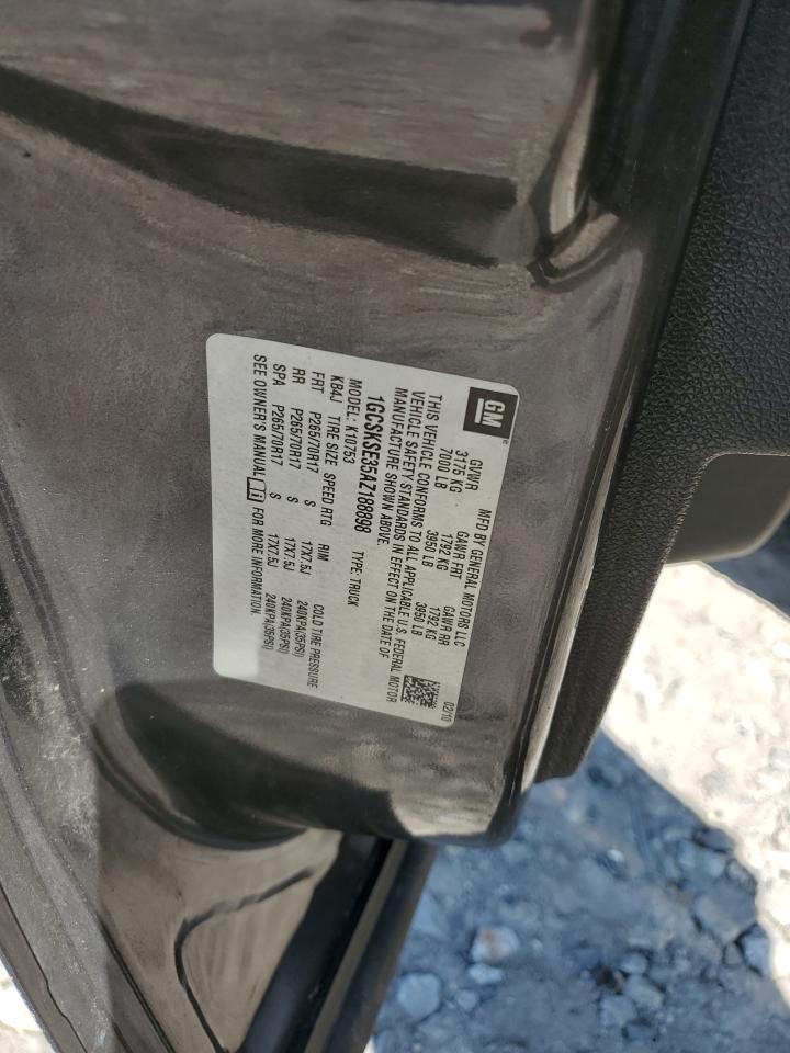 1GCSKSE35AZ188898 2010 Chevrolet Silverado K1500 Lt