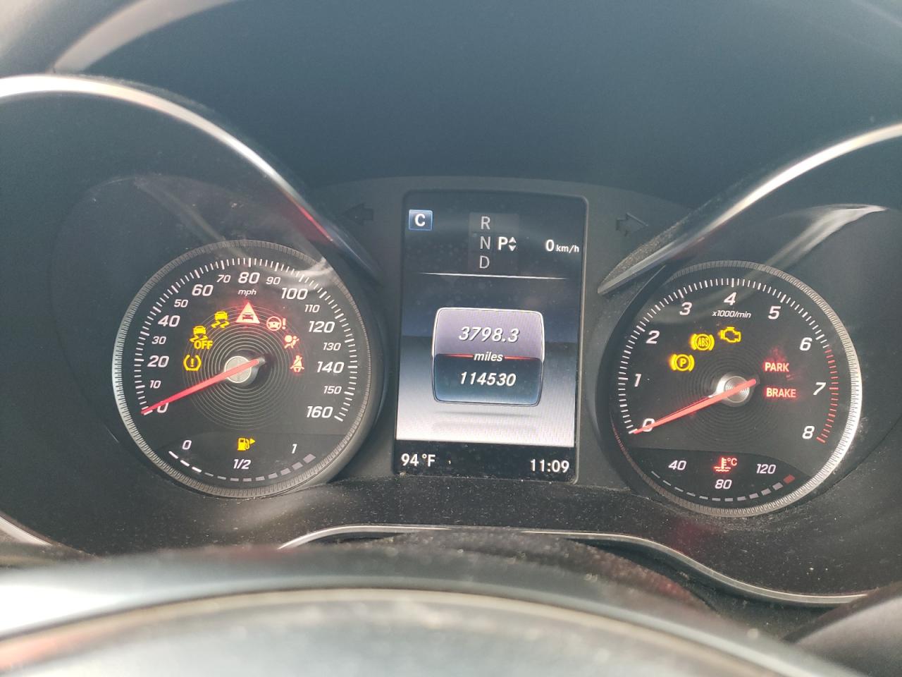 2017 Mercedes-Benz C 300 VIN: 55SWF4JB1HU205550 Lot: 66934854