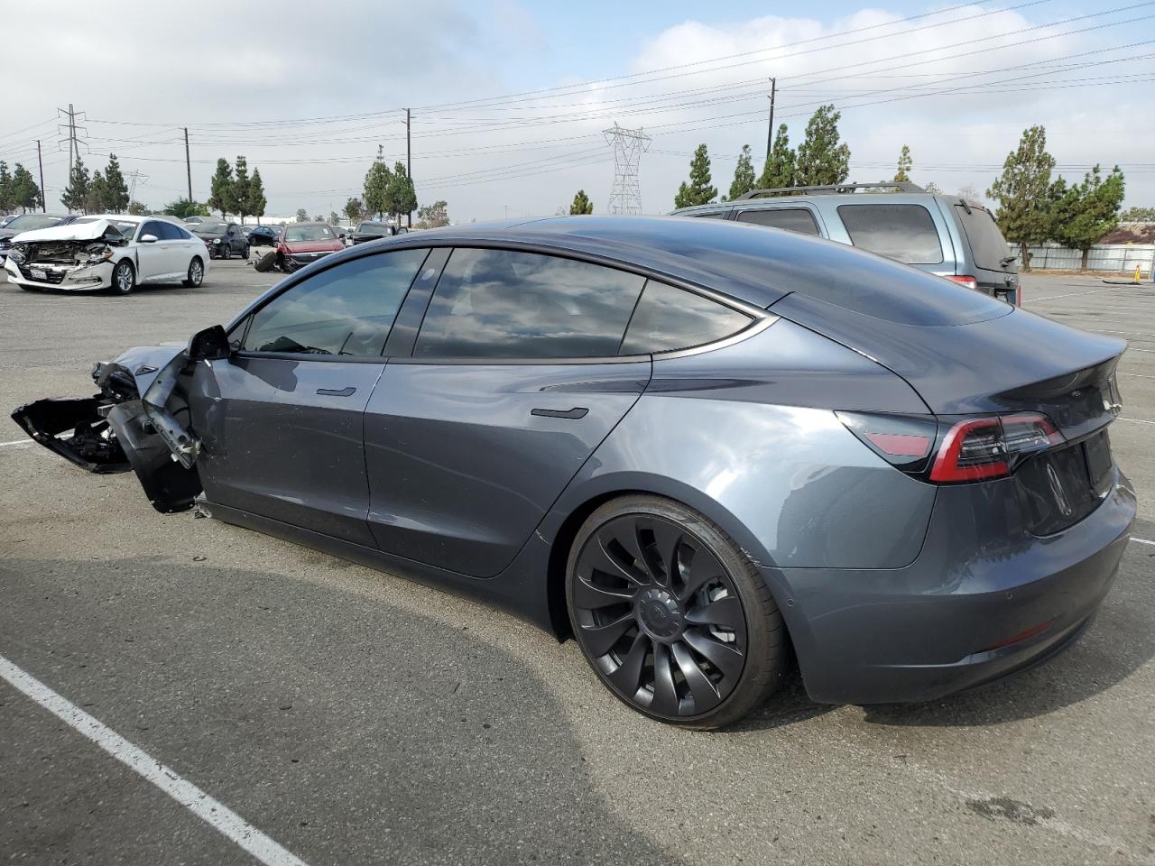 5YJ3E1EB7NF257034 2022 TESLA MODEL 3 - Image 2