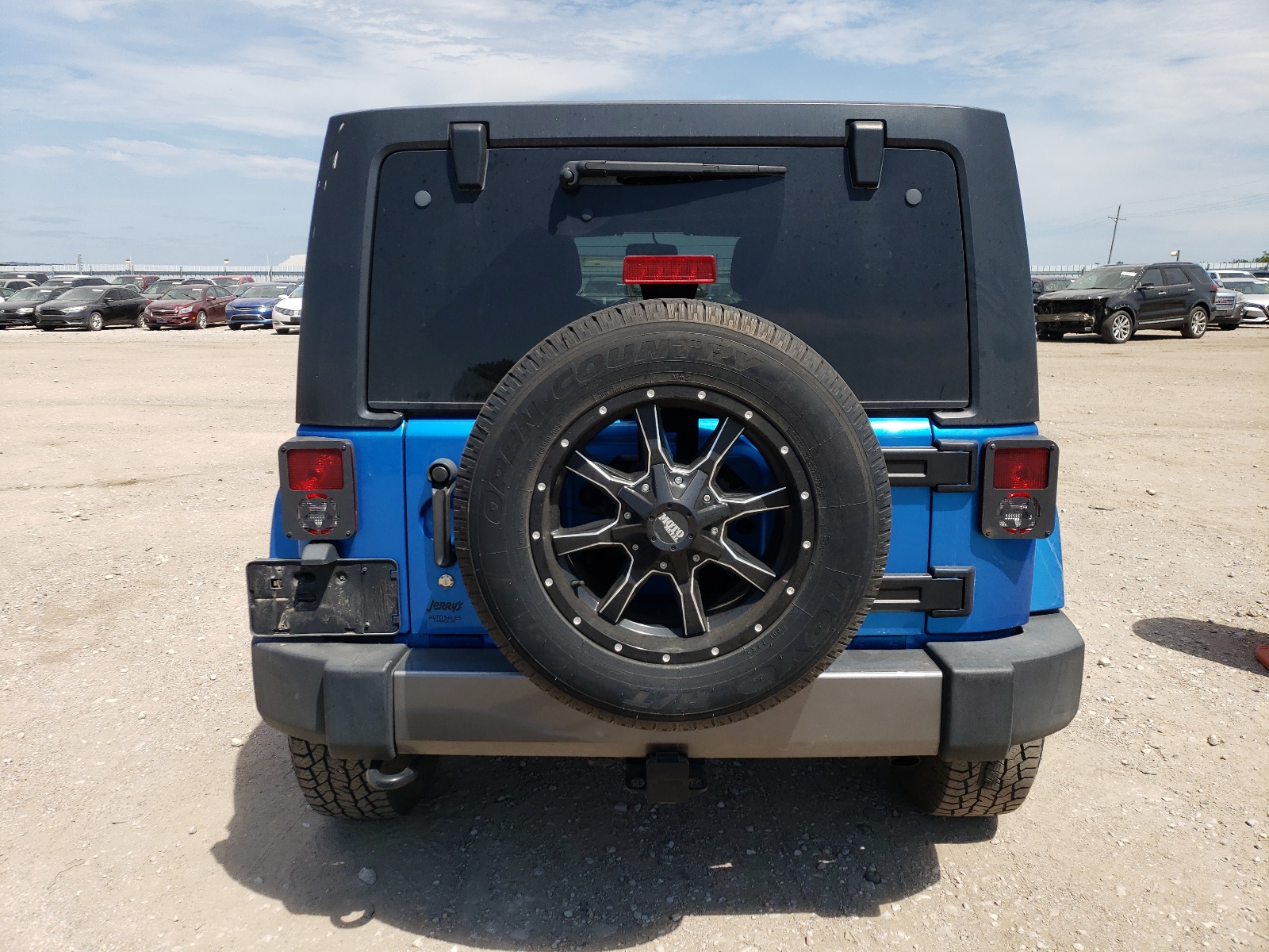 1C4BJWDG5EL223057 2014 Jeep Wrangler Unlimited Sport