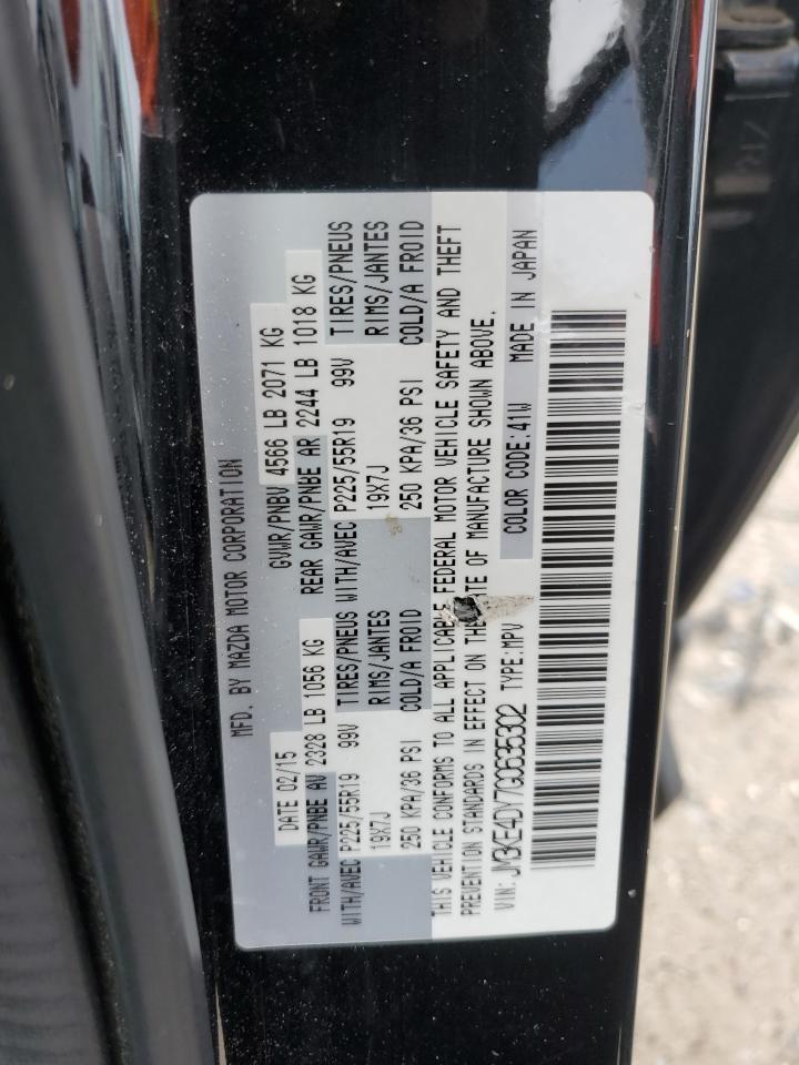 2016 Mazda Cx-5 Gt VIN: JM3KE4DY7G0635302 Lot: 66307944