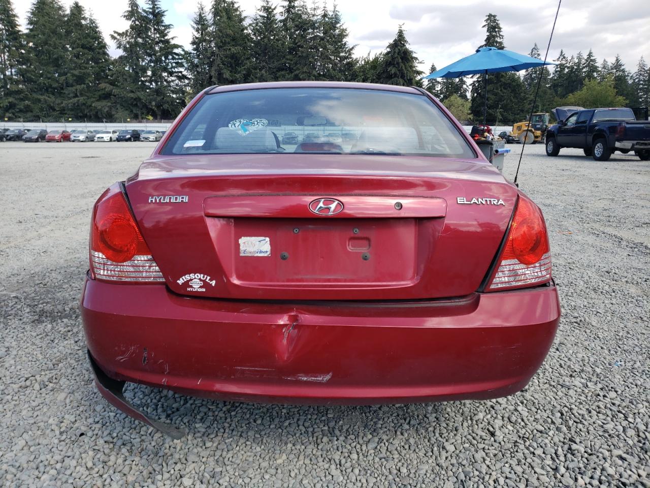 2005 Hyundai Elantra Gls VIN: KMHDN46D45U005993 Lot: 65778064