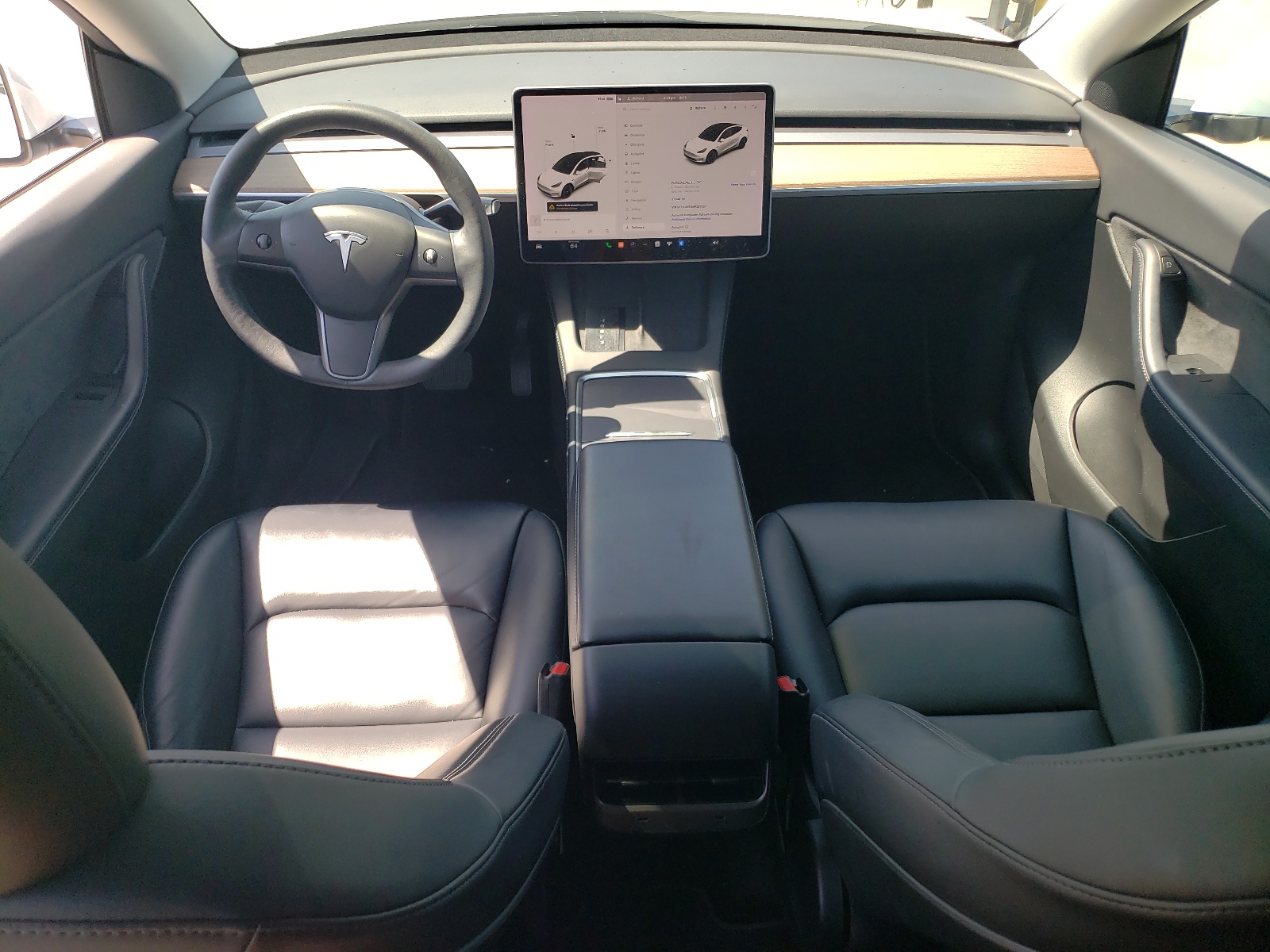 5YJYGDEE4MF297307 2021 Tesla Model Y