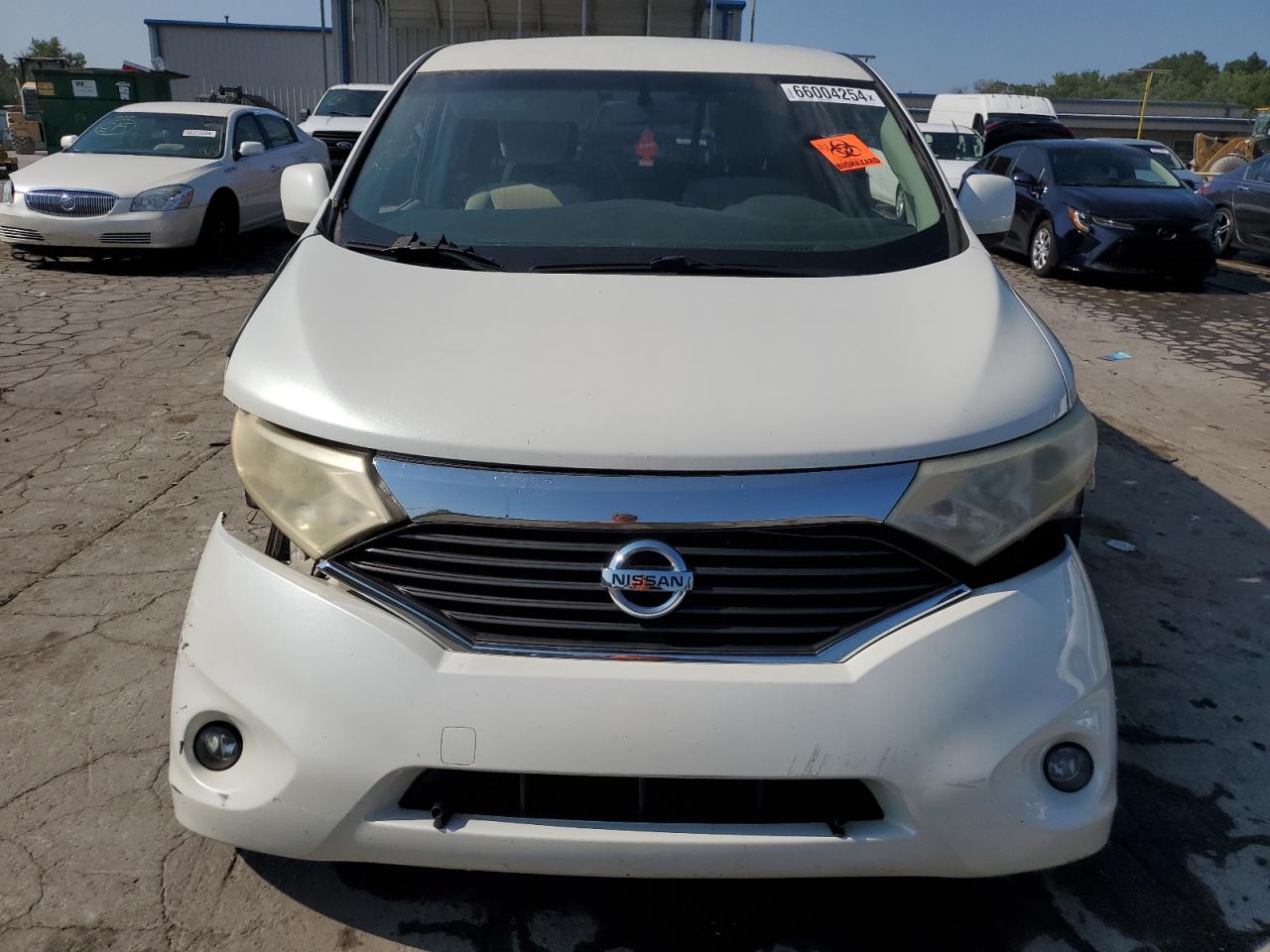2013 Nissan Quest S VIN: JN8AE2KP3D9063711 Lot: 66004254