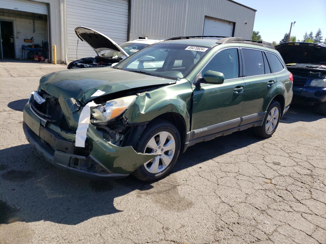 2011 Subaru Outback 2.5I Premium VIN: 4S4BRBCC4B3360109 Lot: 69470834