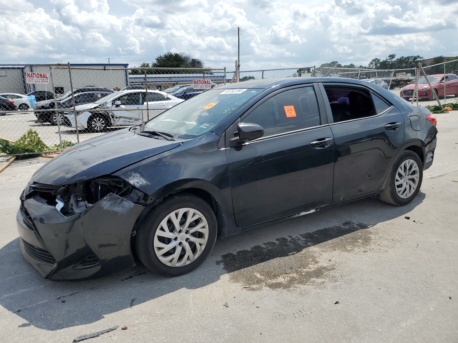 2018 Toyota Corolla L vin: 2T1BURHE2JC046955