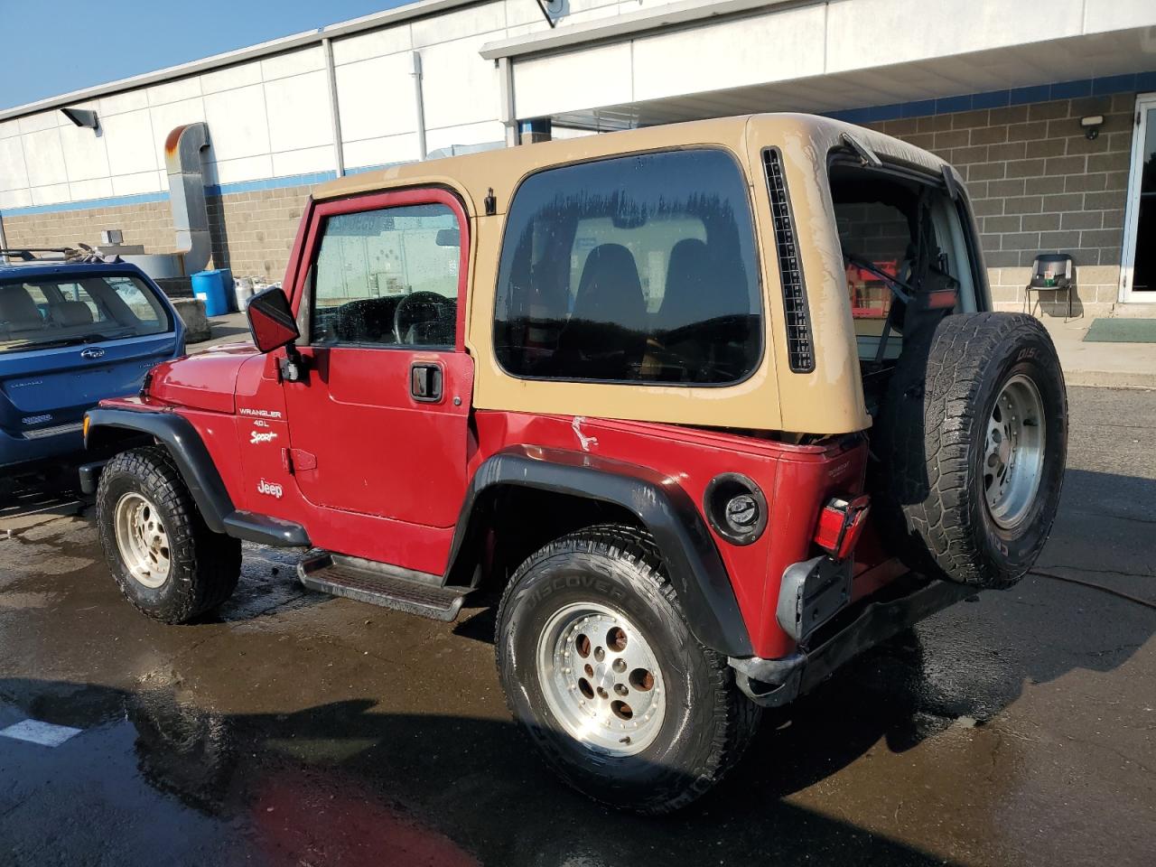 1998 Jeep Wrangler / Tj Sport VIN: 1J4FY19S8WP741892 Lot: 65964254