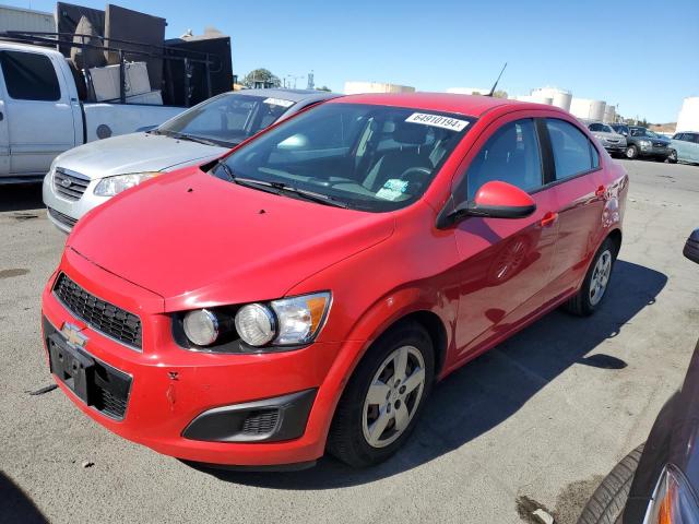  CHEVROLET SONIC 2014 Червоний