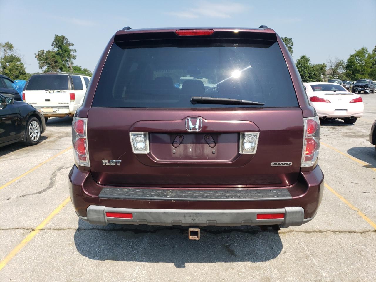 2008 Honda Pilot Vp VIN: 5FNYF18238B033939 Lot: 78363654